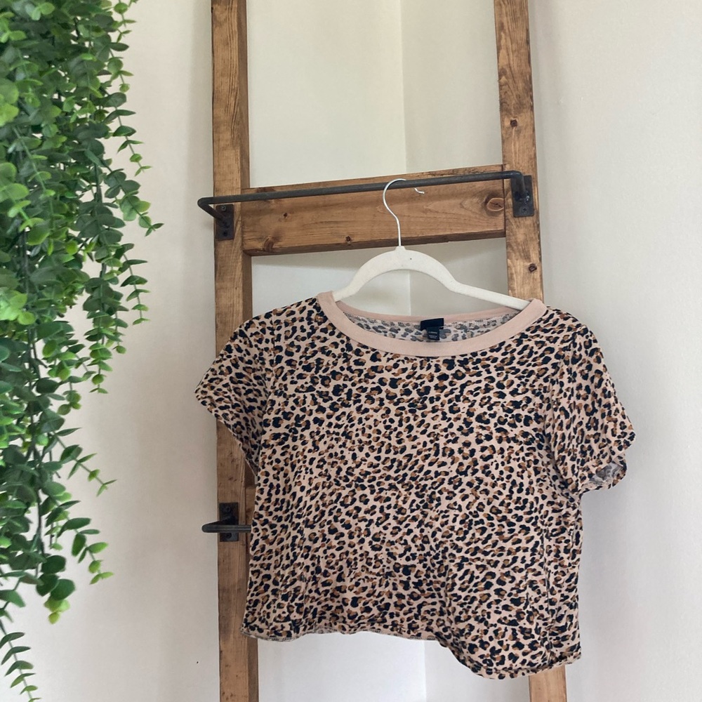 Cheetah print top